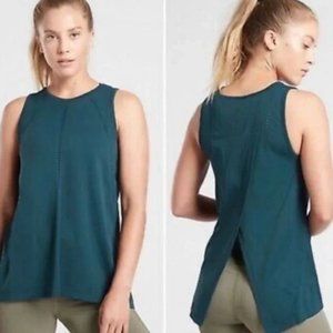 Athleta Foothill breathable Teal Tank Top